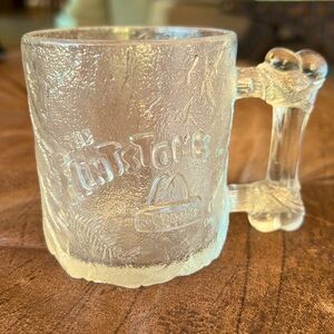 Vintage McDonald's Flintstones Mug Rocdonalds Pre-Dawn 1993